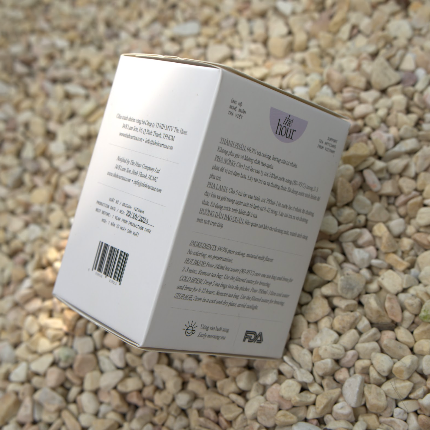 Trà Oolong Hương Sữa dịu nhẹ túi lọc 20x2g (Milk Oolong Tea Bags)