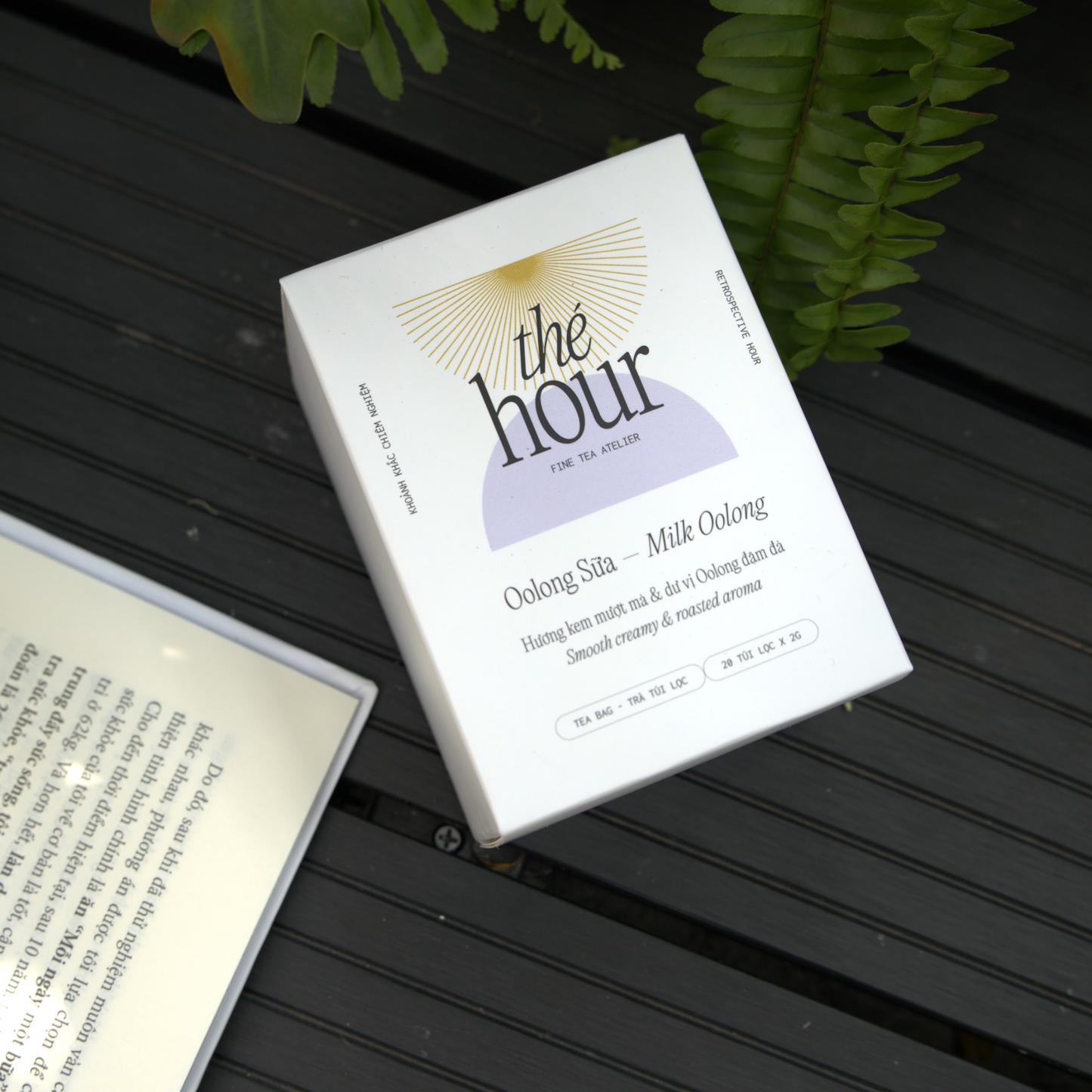 Trà Oolong Hương Sữa dịu nhẹ túi lọc 20x2g (Milk Oolong Tea Bags)
