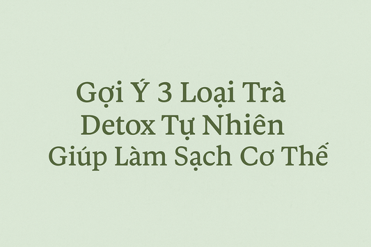 3 Loại Trà Detox Tự Nhiên Giúp Làm Sạch Cơ Thể & Đẹp Da