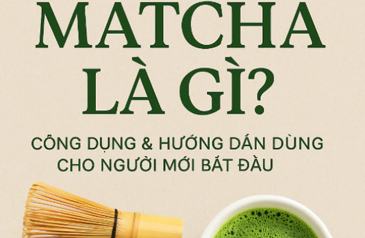 Matcha là gì? Công dụng & Hướng dẫn dùng cho người mới bắt đầu