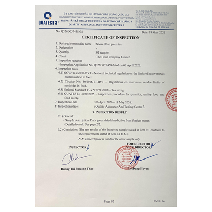 Lục Trà Shan Tuyết
