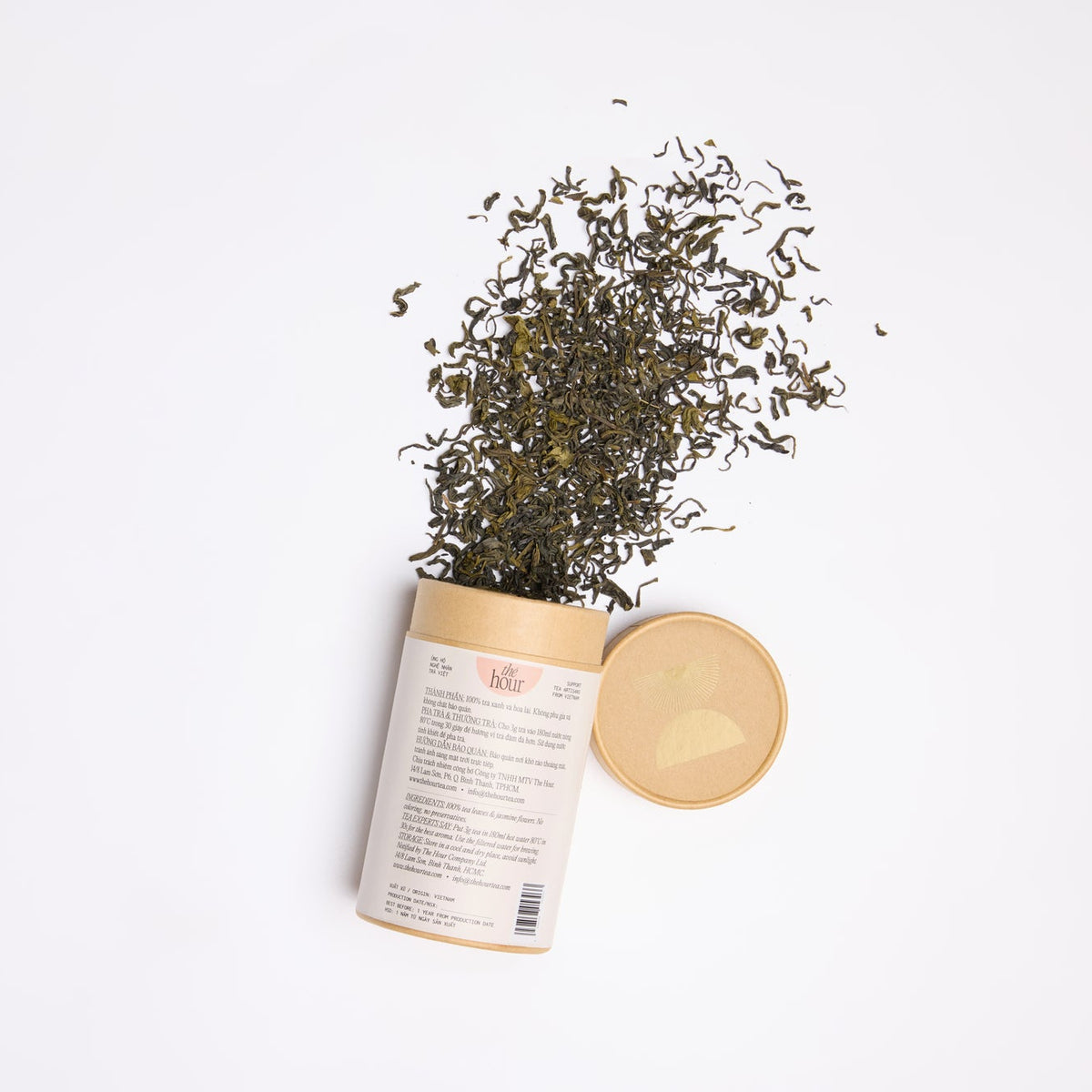 Trà Lài Nguyên Lá – Jasmine Tea Việt Nam | The Hour Tea