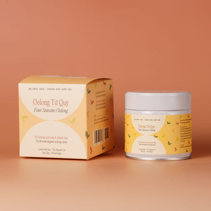 Trà Oolong Tứ Quý - Bao Bì Mới 30G (Taiwan Four Seasons Oolong)